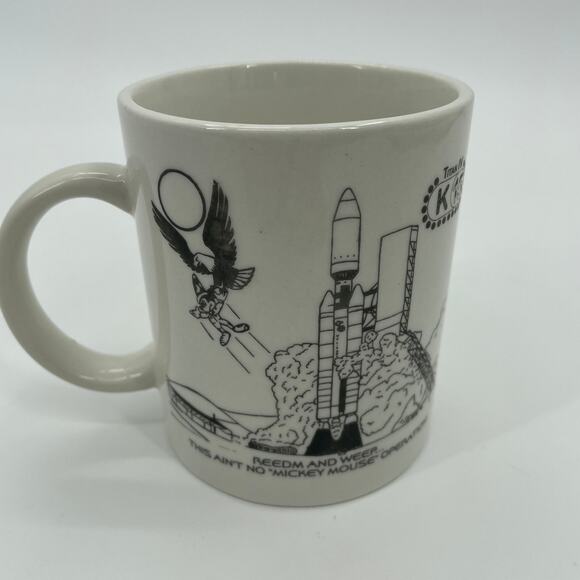 Vintage Titan IV Mug K-15 SLC-4E Vandenberg AFB 1995 - Picture 3 of 9